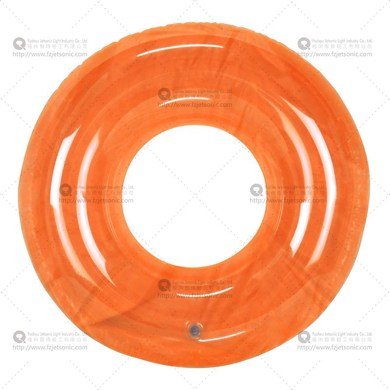 Inflatable Pool Ring Orange