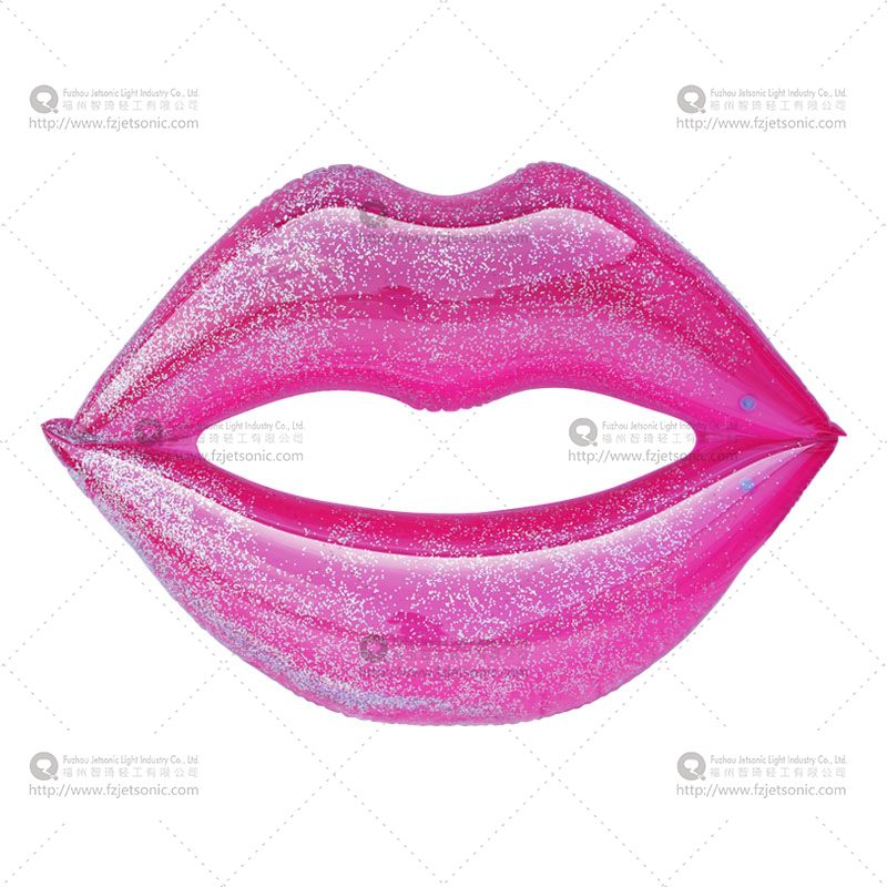 Inflatable Pool Float Lip Pink