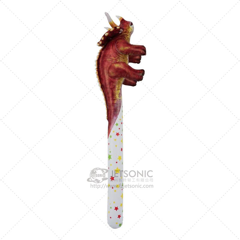 Inflatable Triceratops Stick