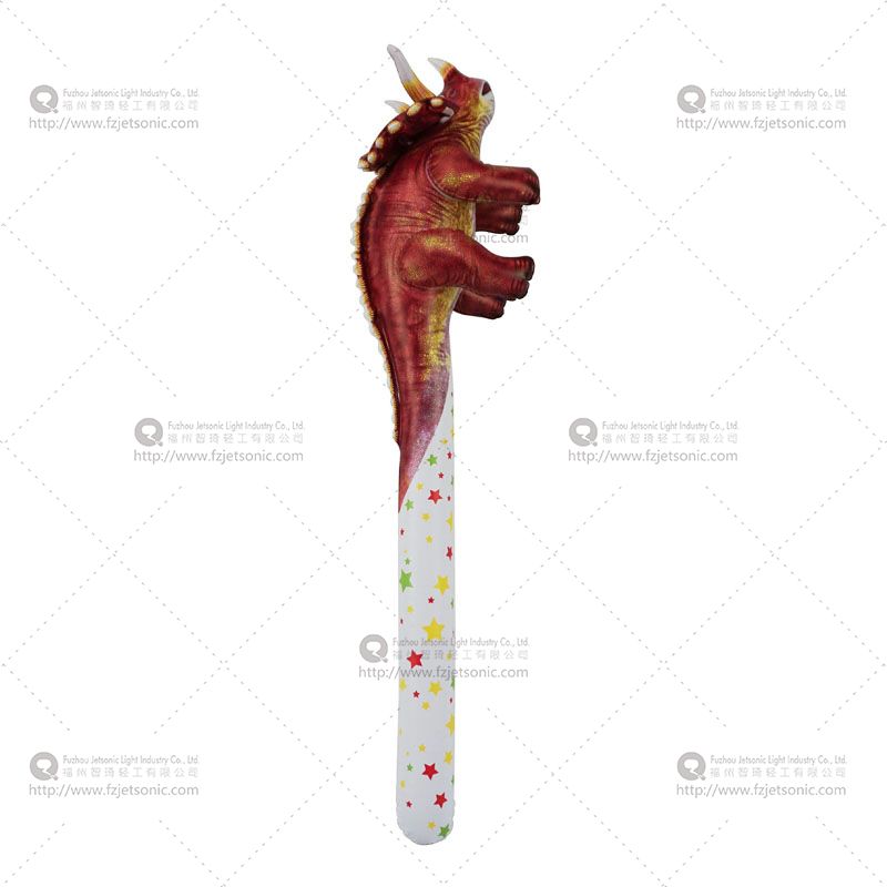Inflatable Triceratops Stick