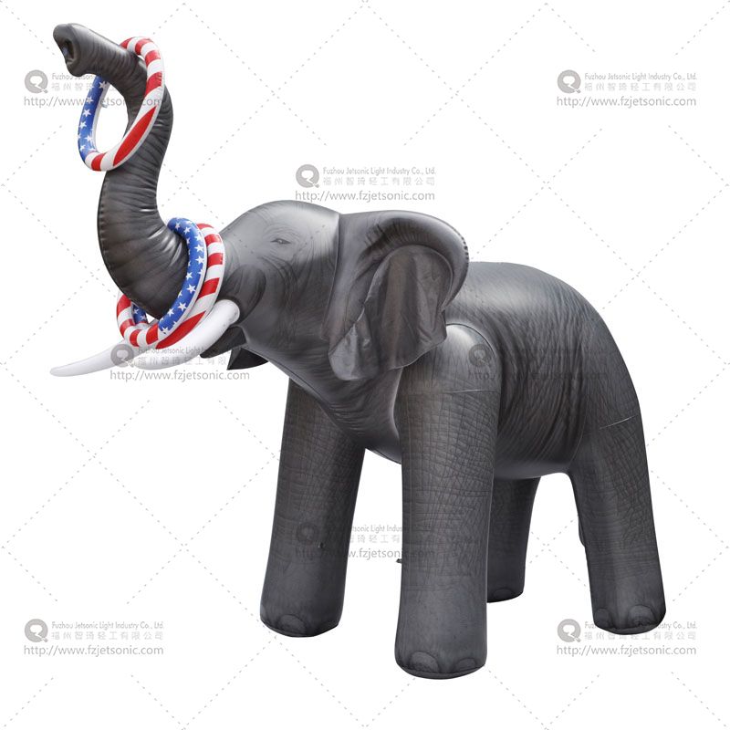 Inflatable Elephant with sprinkler